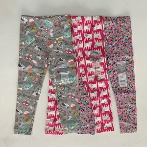 Carters toddler leggings, 3 pairs, size 3T, tags
